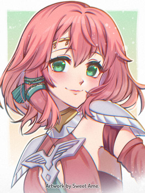 Portrait illustration of Alexandra from Fire Emblem Fortune's Weave.